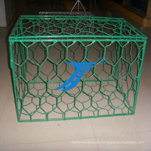 Gabion Mesh Box mit PVC beschichtet, Damm, Draht Box, Mesh Box, Fluss Barries